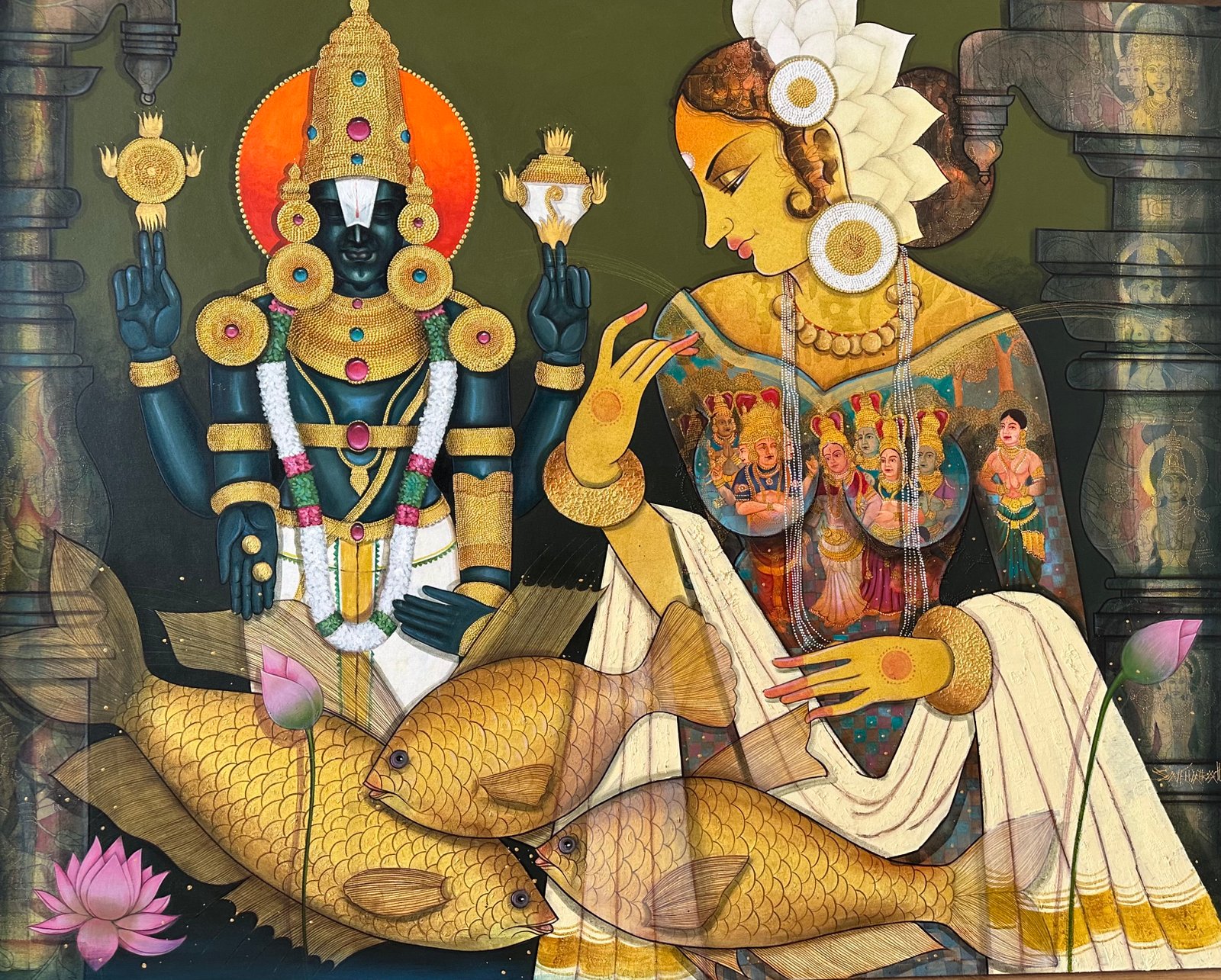 Balaji and Padmavati